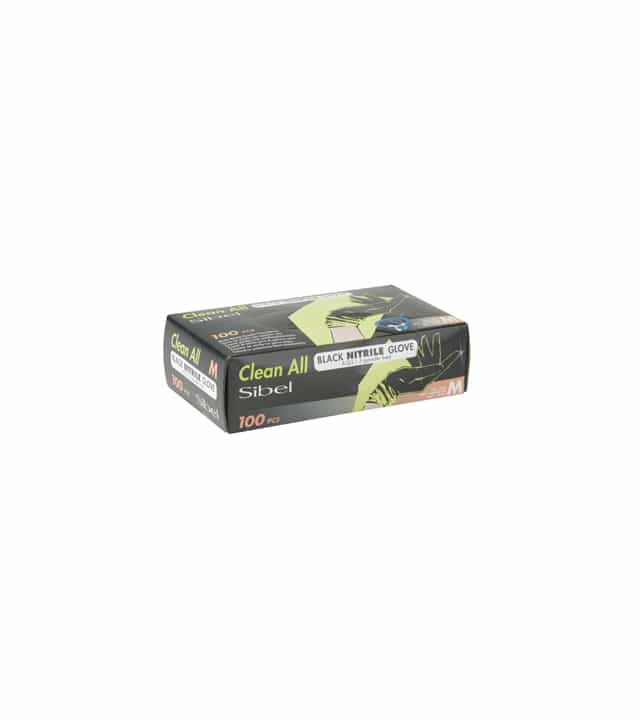 Nitrile Gants AQL 1,5 Medium Noir 100pcs