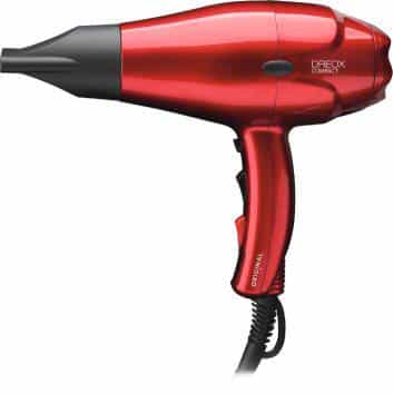 Dreox Compact Seche Cheveux 2000w Ac Rouge Metallique Origin
